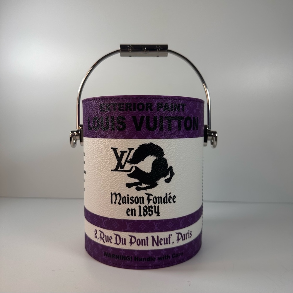 Louis Vuitton Monogram LV Paint Can Purple - Picture 4 of 16